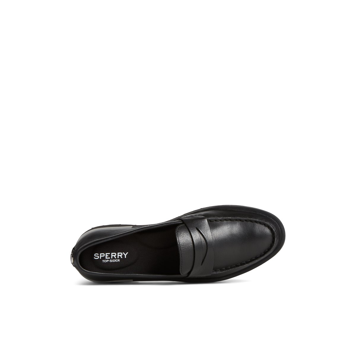 Sperry loafers womens black on sale