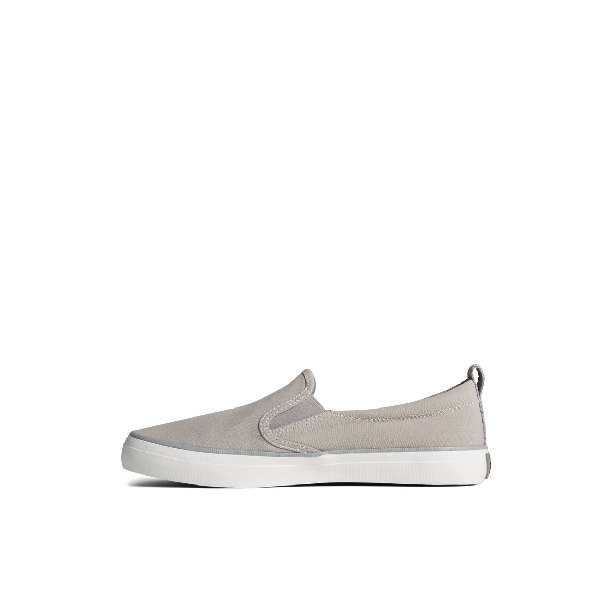 SeaCycled Crest Twin Gore Canvas Sneaker Grey Women s SeaCycled Sperry US