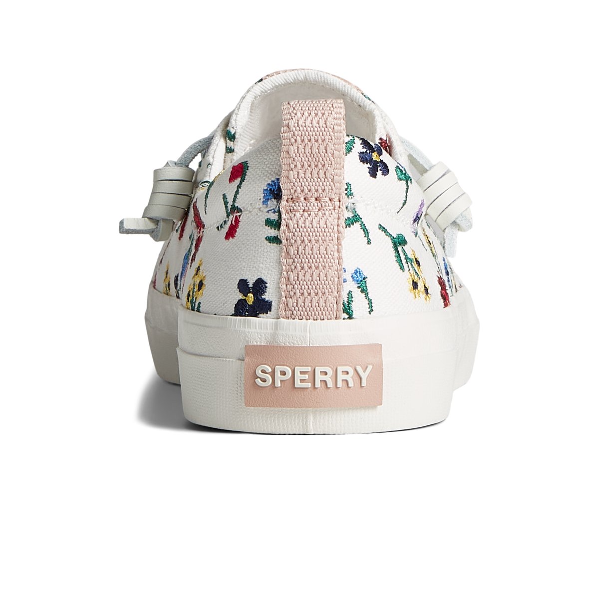 Crest Vibe Floral Sneaker Brown Primary Multi Women s Sneakers Sperry US