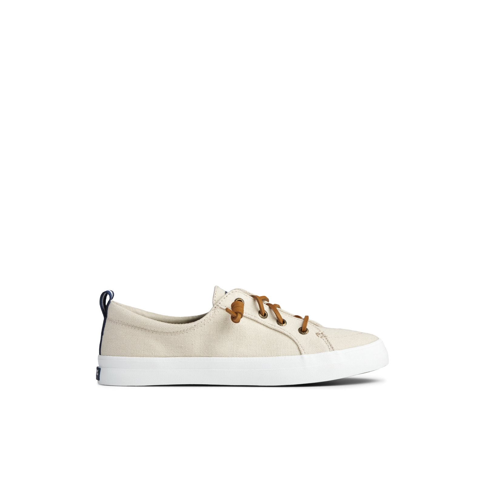 Sperry Seacycled Blue White Striped Crest Vibe Striped Textile Sneakers Shoes 7