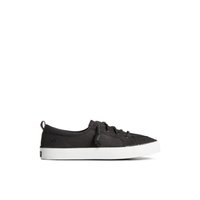 Crest Vibe Embroidered Washable Sneaker Black Women s Crest Vibe Sperry US