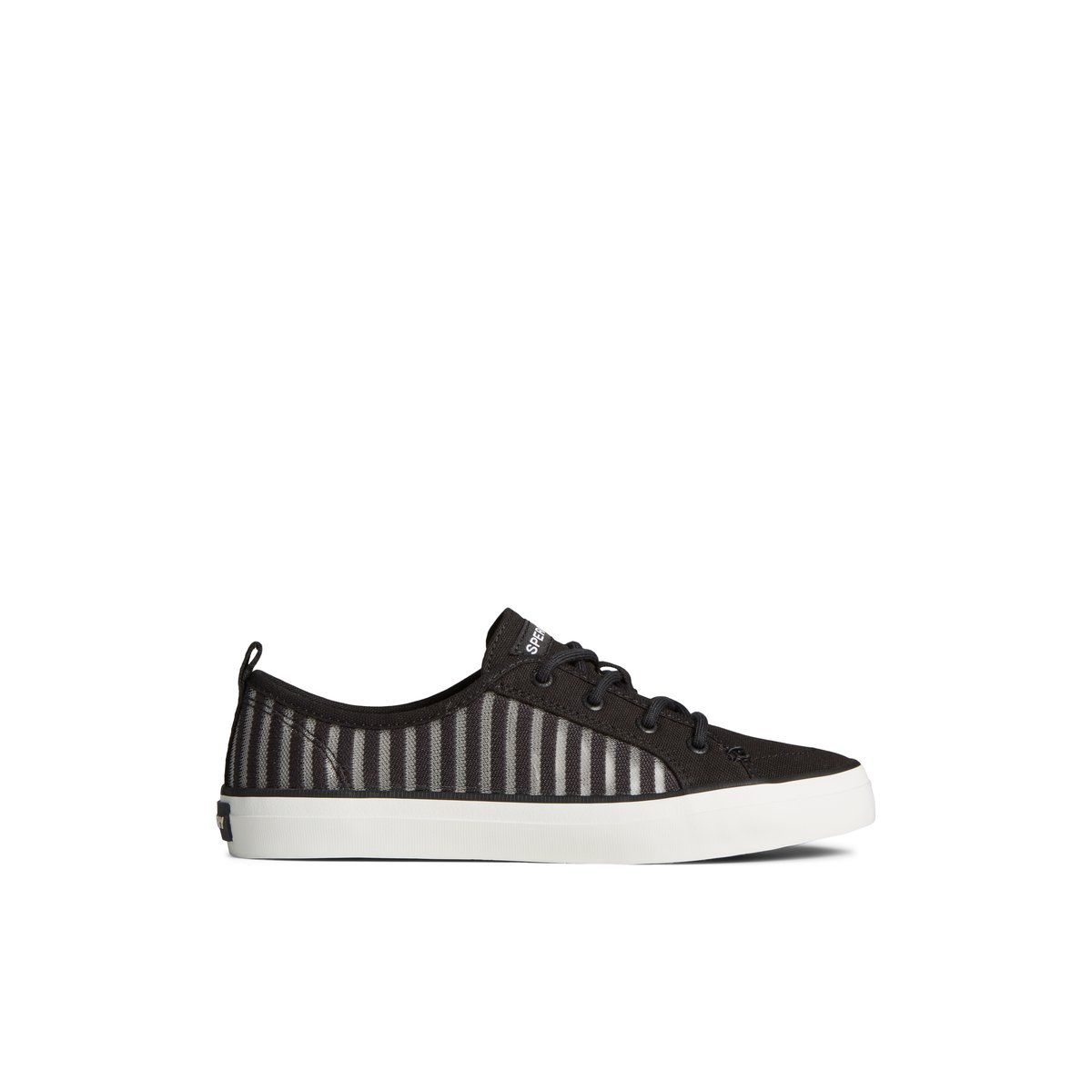 Crest Vibe Mesh Sneaker Black Women s Sneakers Sperry US