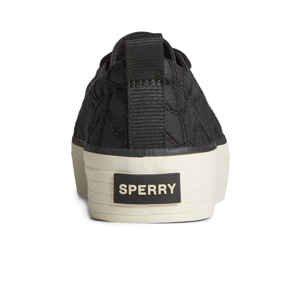 Crestvibeqn_wm Black Women's Sneakers | Sperry US