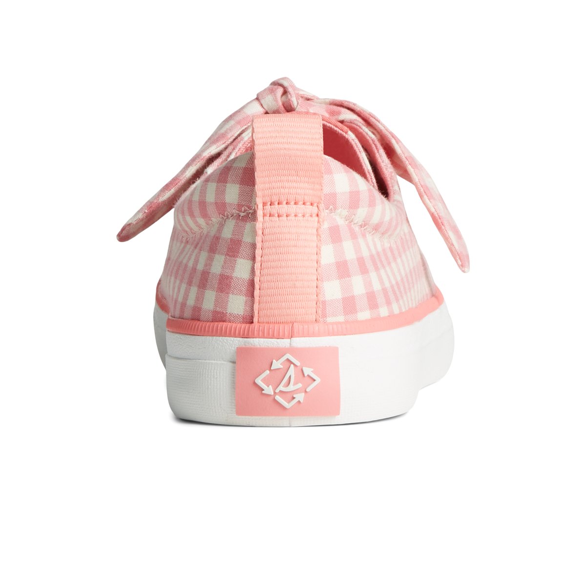 Crest Vibe Gingham Sneaker Pink Women s Crest Vibe Sperry US