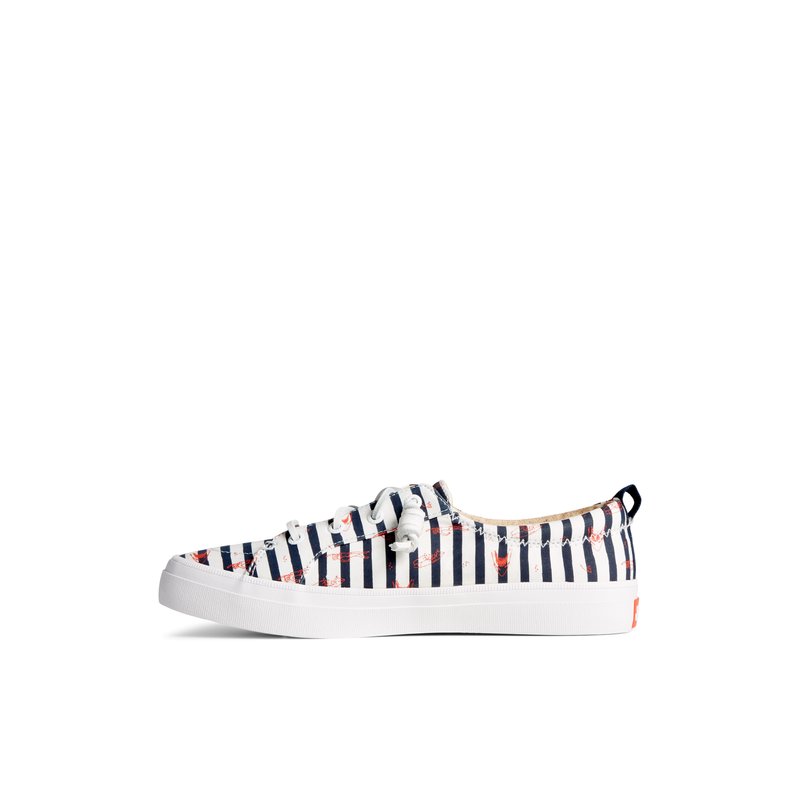 Crestvibjaw_wm Blue Textile Woven Women's Crest Vibe | Sperry US