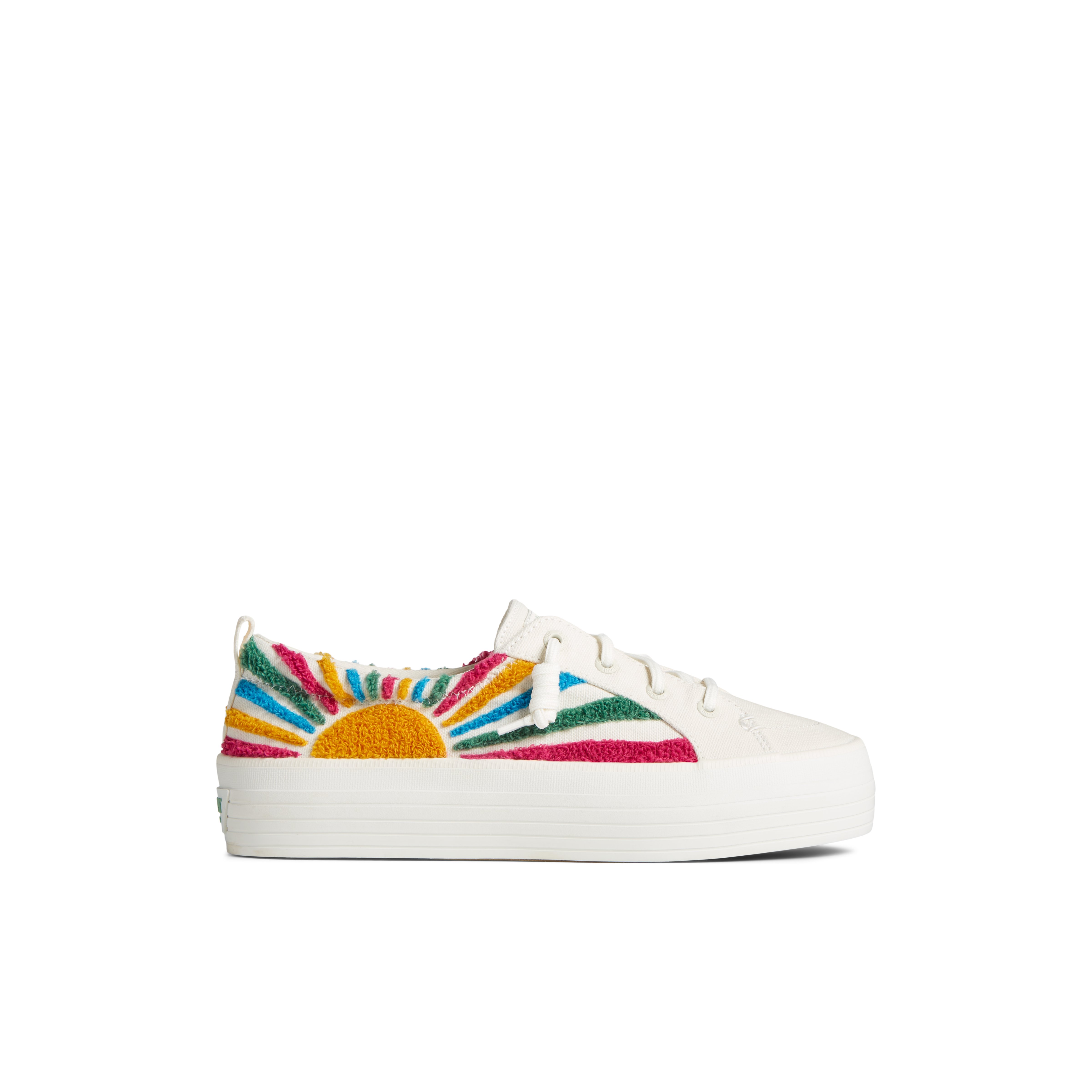 Converse Niña Zapatillas Sperry Crest Vibe Para Niñas Blancas