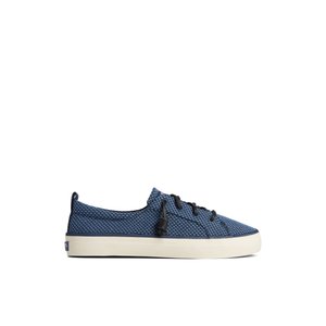 Women's crest vibe chambray stripe sneaker on sale