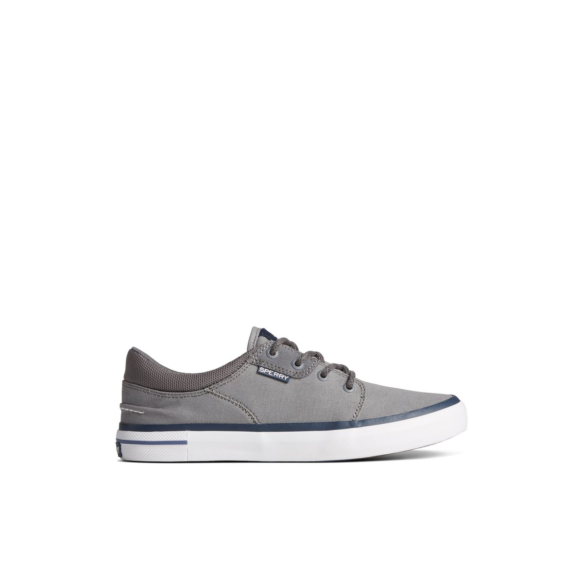 Mens grey sperry shoes clearance