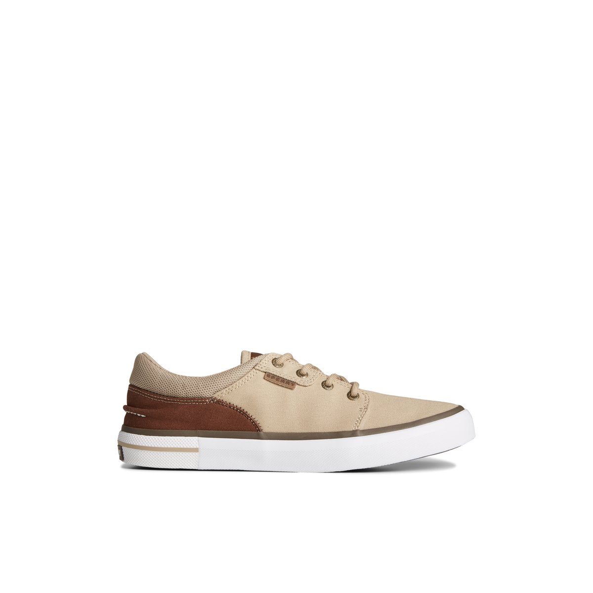 Khaki sperrys discount