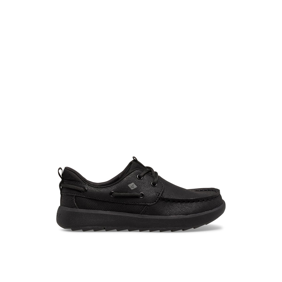 Fairwater PLUSHWAVE Boat Shoe Black Kids Sneakers Sperry US