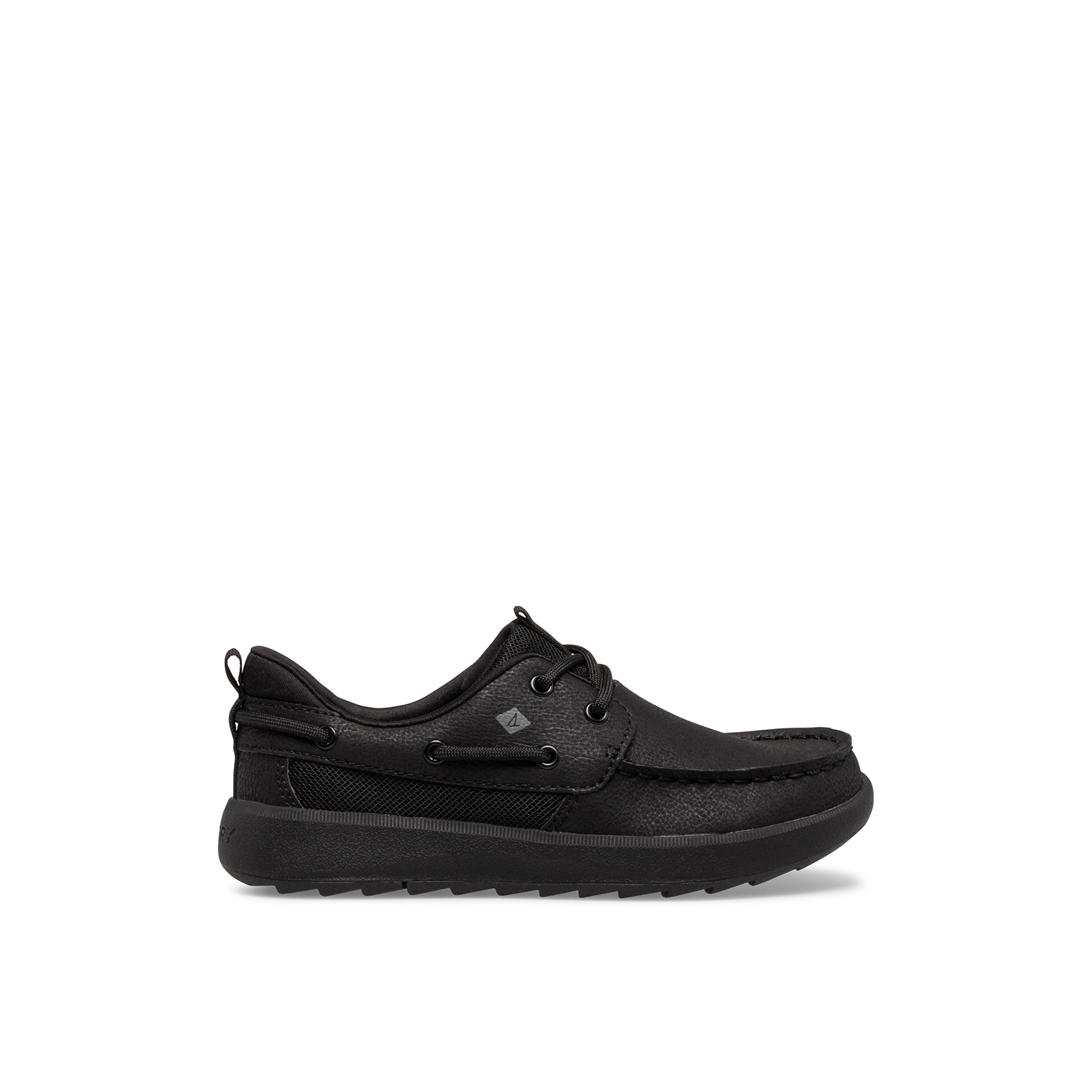 Fairwater PLUSHWAVE Boat Shoe Black Kids Sneakers Sperry US