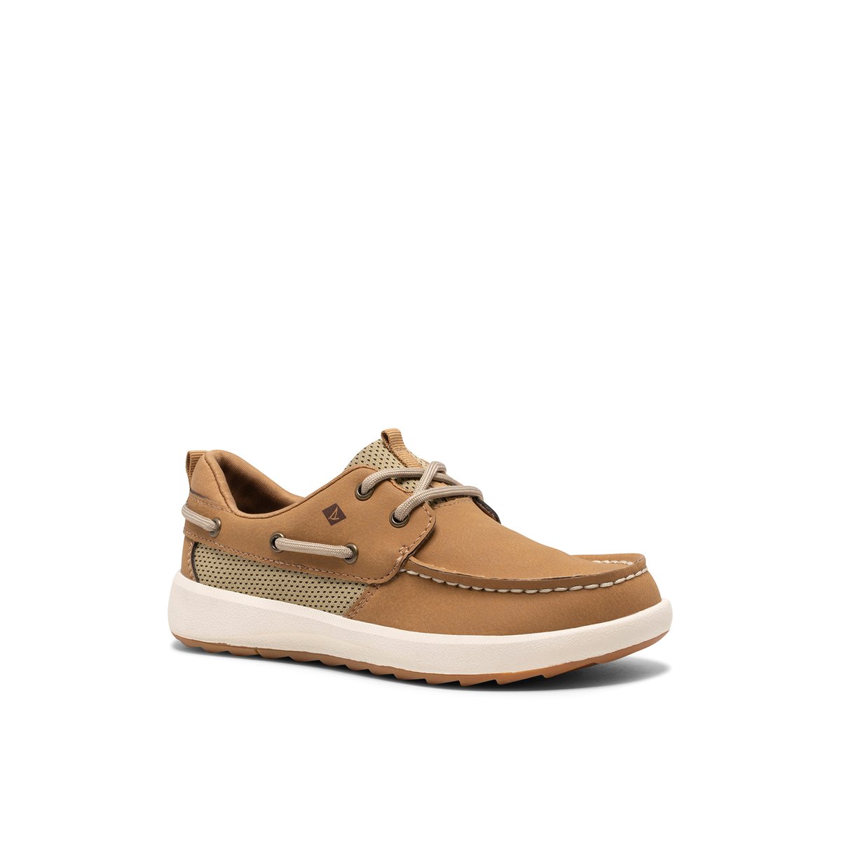 Fairwater PLUSHWAVE Boat Shoe Medium Beige Kids Sneakers Sperry US
