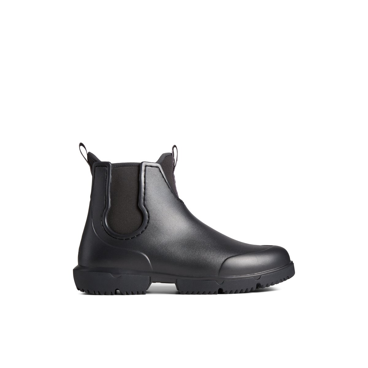 Float Rain Boot Black Men s Duck Rain Boots Sperry US