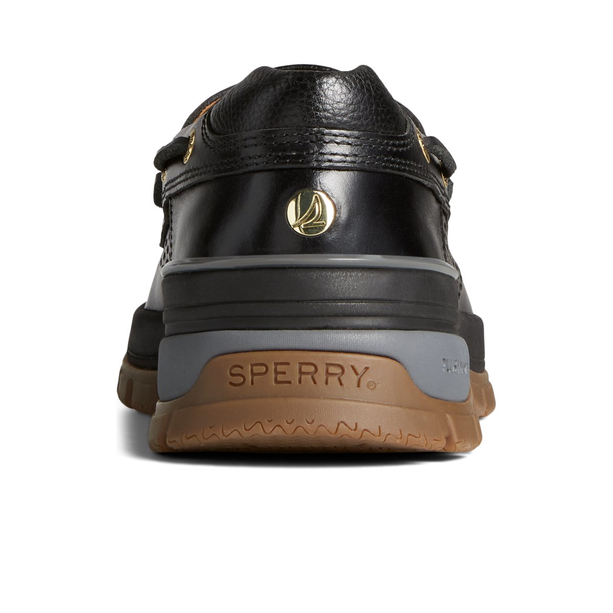 Gold Cup Billfish PLUSHWAVE Boat Shoe Black Men s Gold Cup Luxury Sperry US