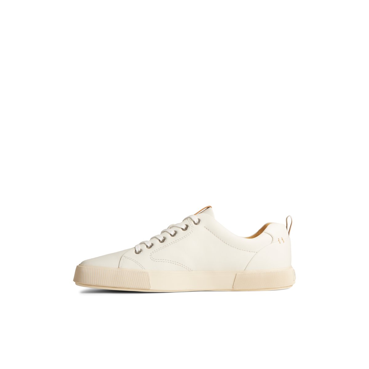 スニーカー Golden  Sneakers & Slip-On White Men's Low Top Sneakers Gold Zipper Designer Shoes White