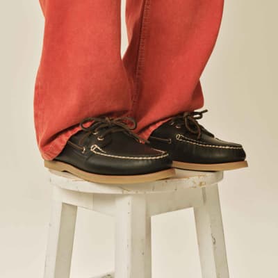 sperry washable leather