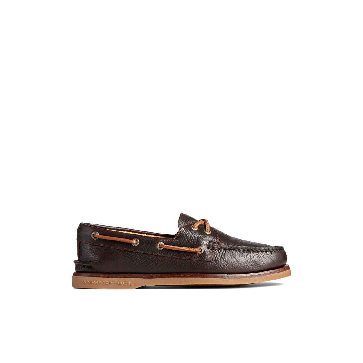 Gold Cup Authentic Original Tumbled Boat Shoe Brown Men s Gold Cup Luxury Sperry US
