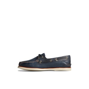 Gold Cup Authentic Original Rivingston Boat Shoe Navy Men s Gold Cup Luxury Sperry US