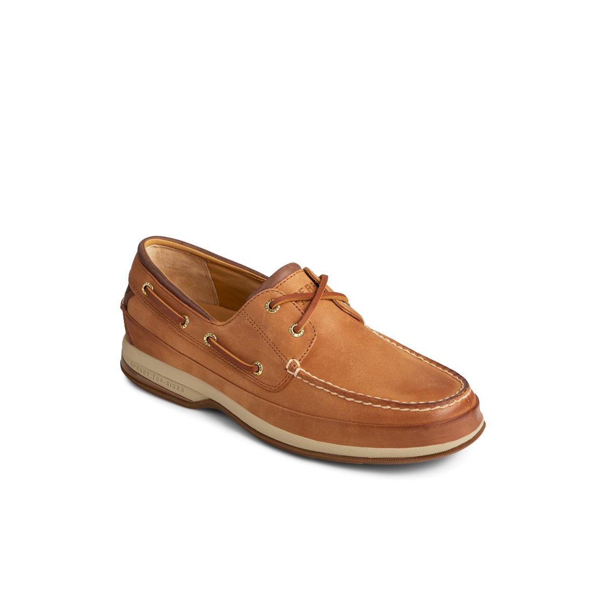 Gold Cup Boat Shoe Light Brown Men s Gold Cup Luxury Sperry US