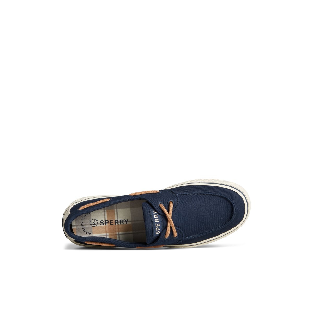 Halyard 2 Eye Boat Shoe Navy Men s Sneakers Sperry US