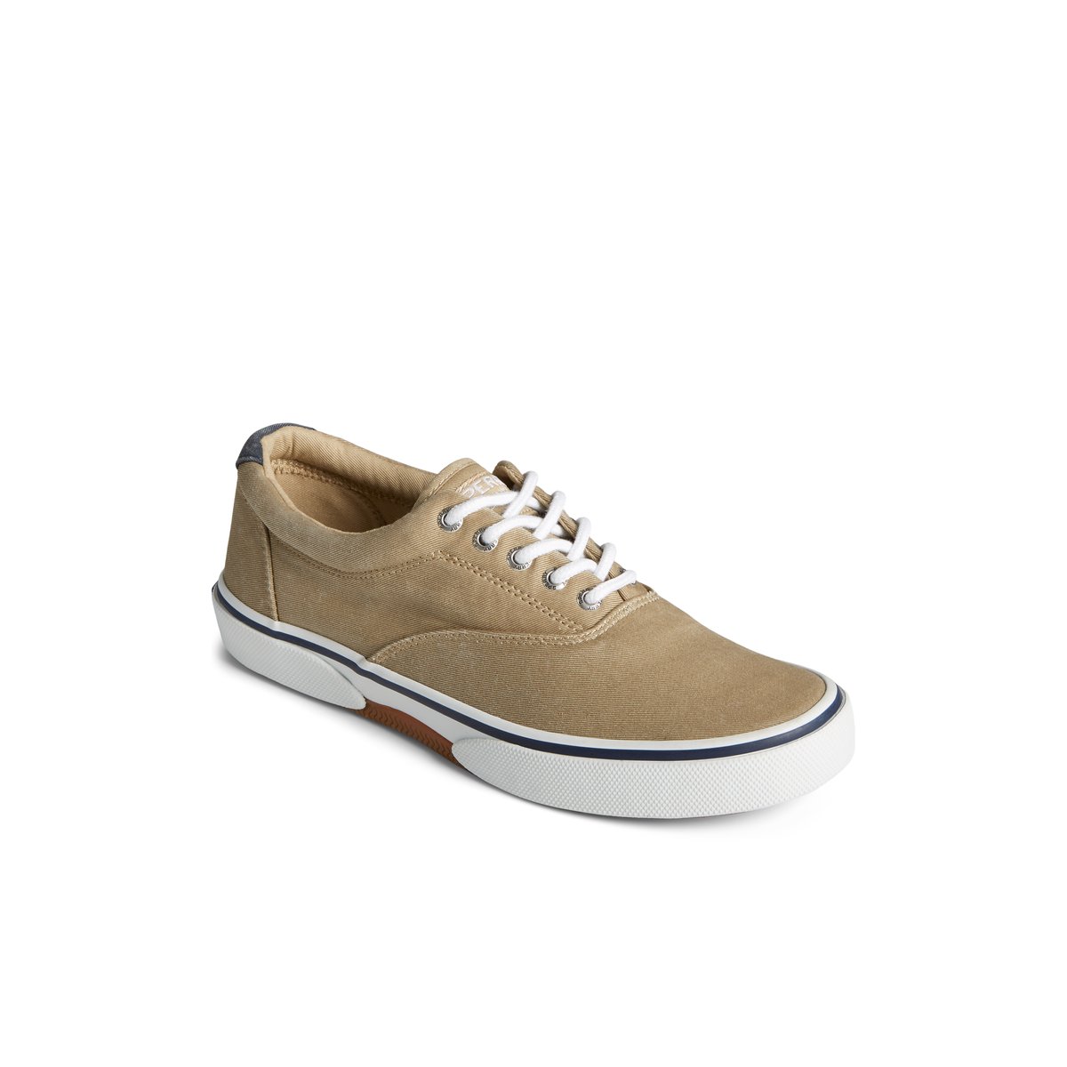 Men s Sperry Halyard CVO Sneaker Khaki 12 M