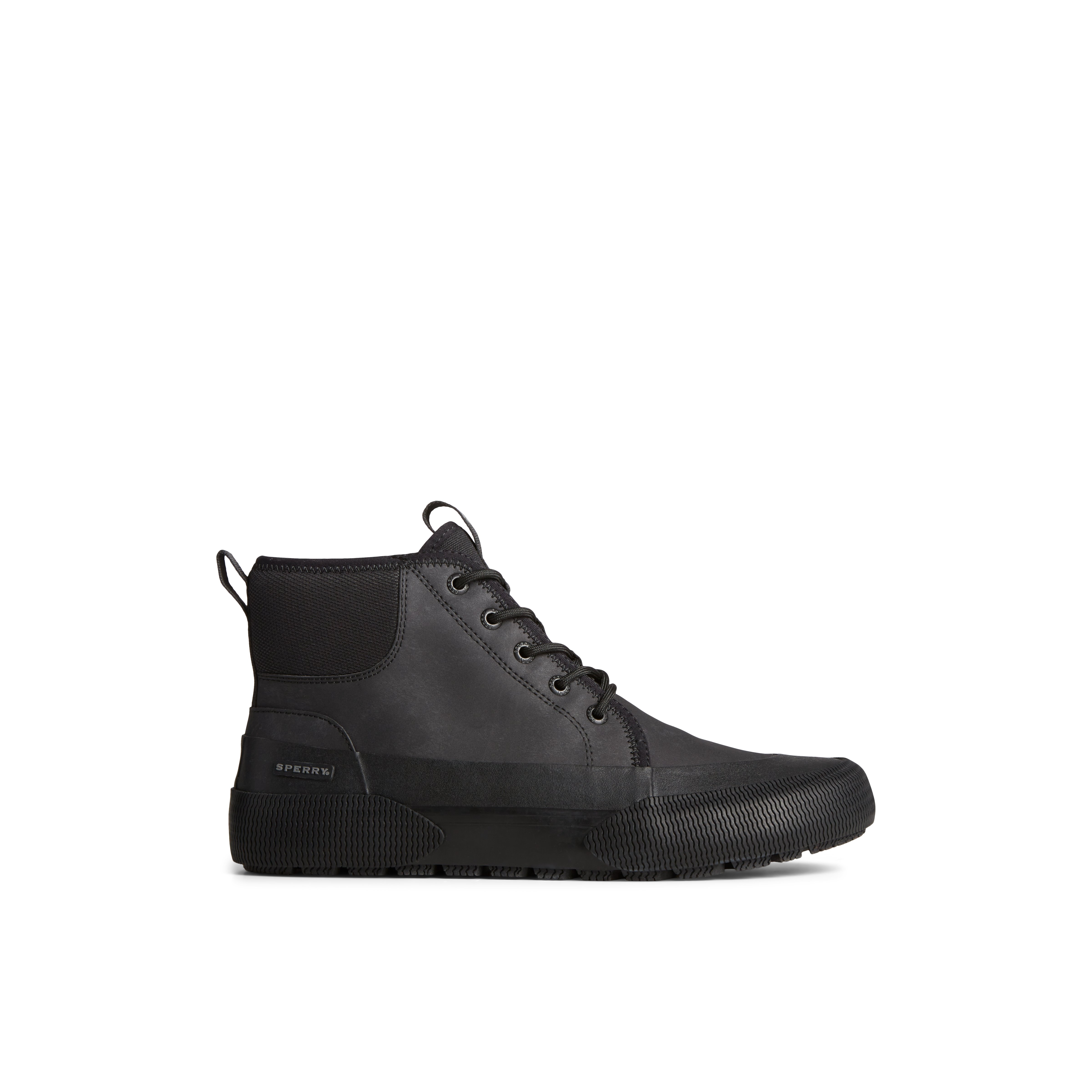 日本人気超絶の Halyardstrmp_mm US Sperry | Boots Rain & Duck Men's Black 帽子