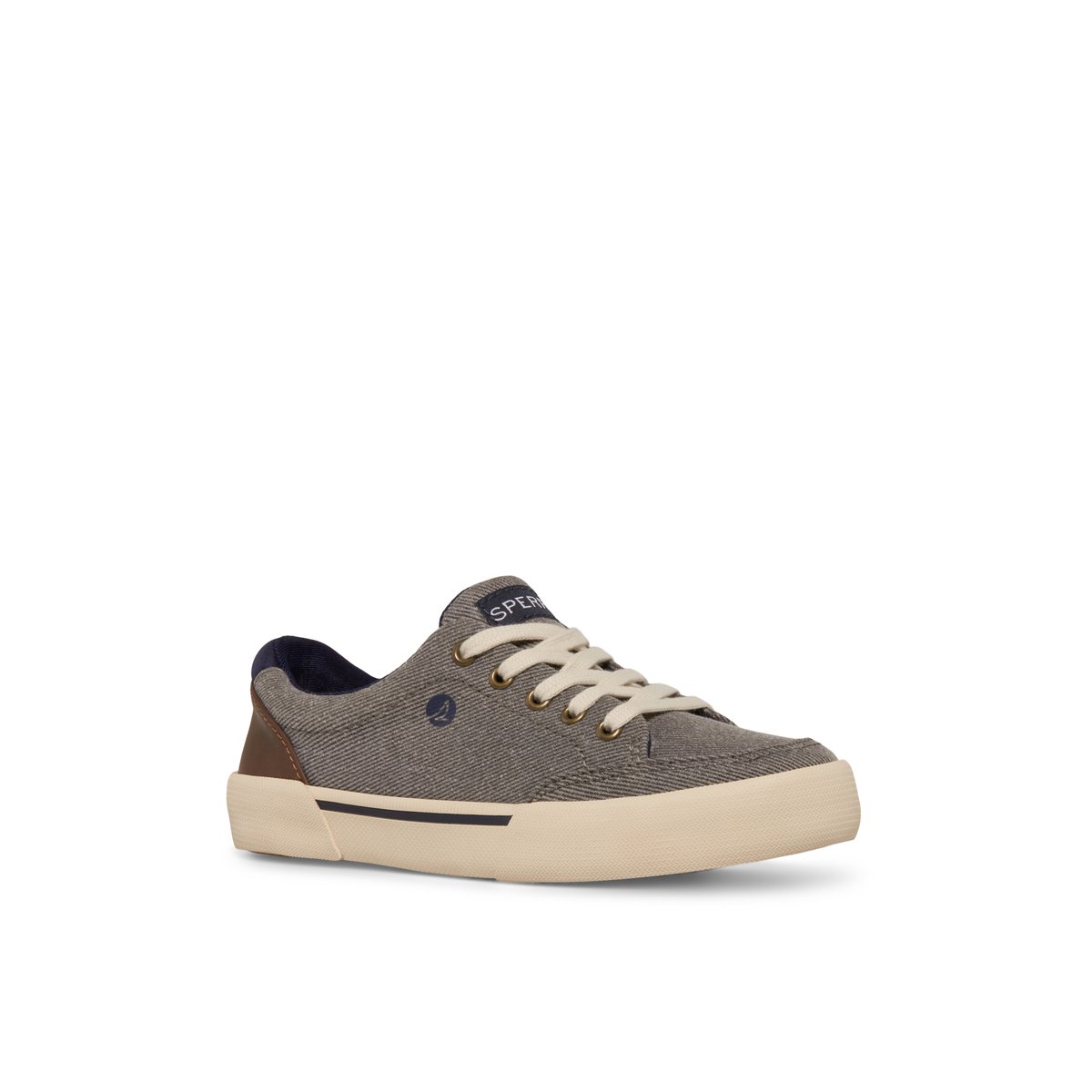 Grey sperry shoes store