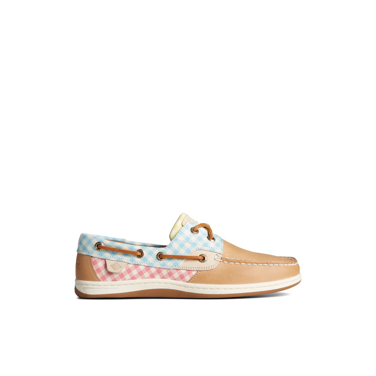 Koifish Gingham Boat Shoe Brown Primary Multi Women s Women Sperry US