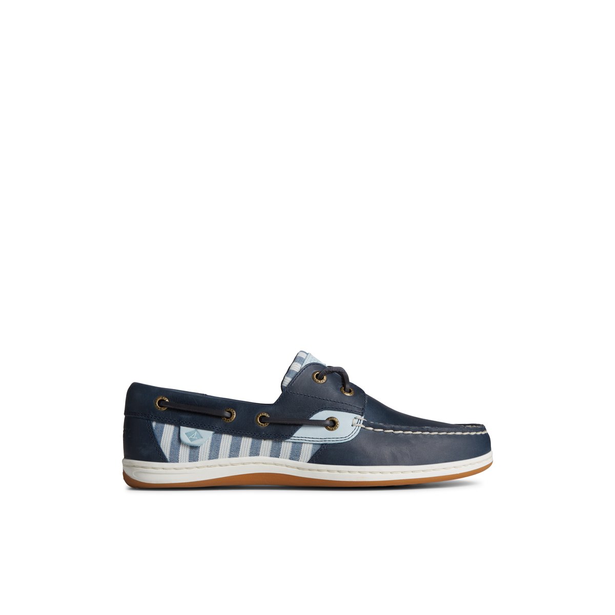 Koifish Stripe Boat Shoe Navy Women s Boat Shoes Sperry US
