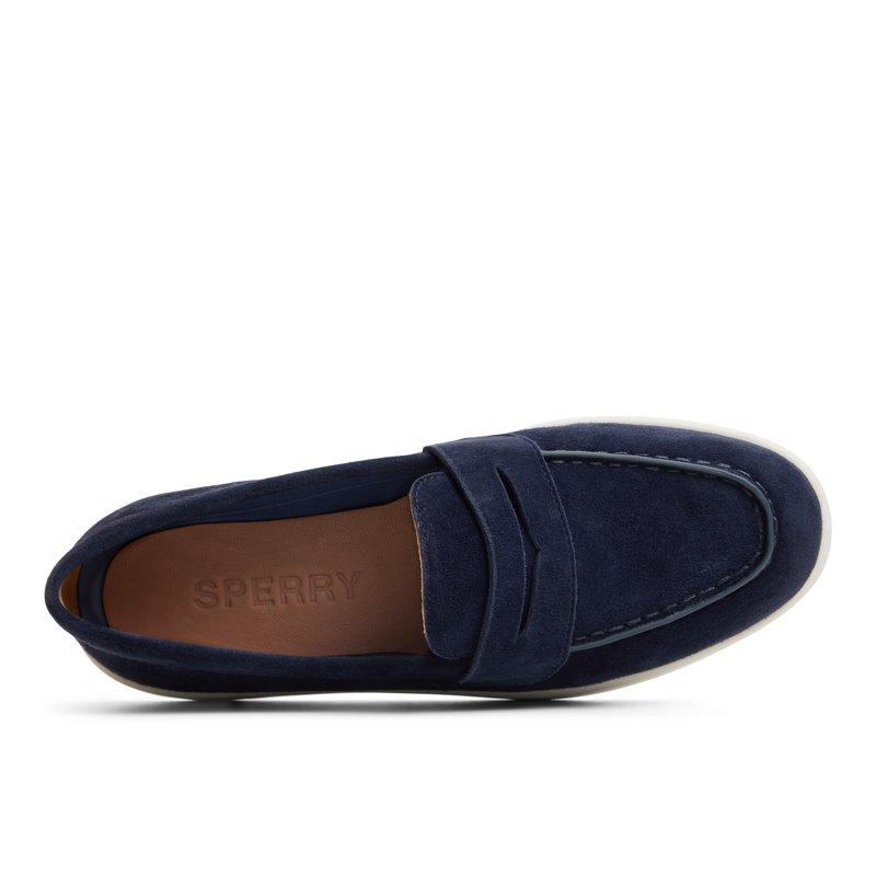 大特価市 Women's Navy Marniepenny_wm Leather US Sperry | トップス