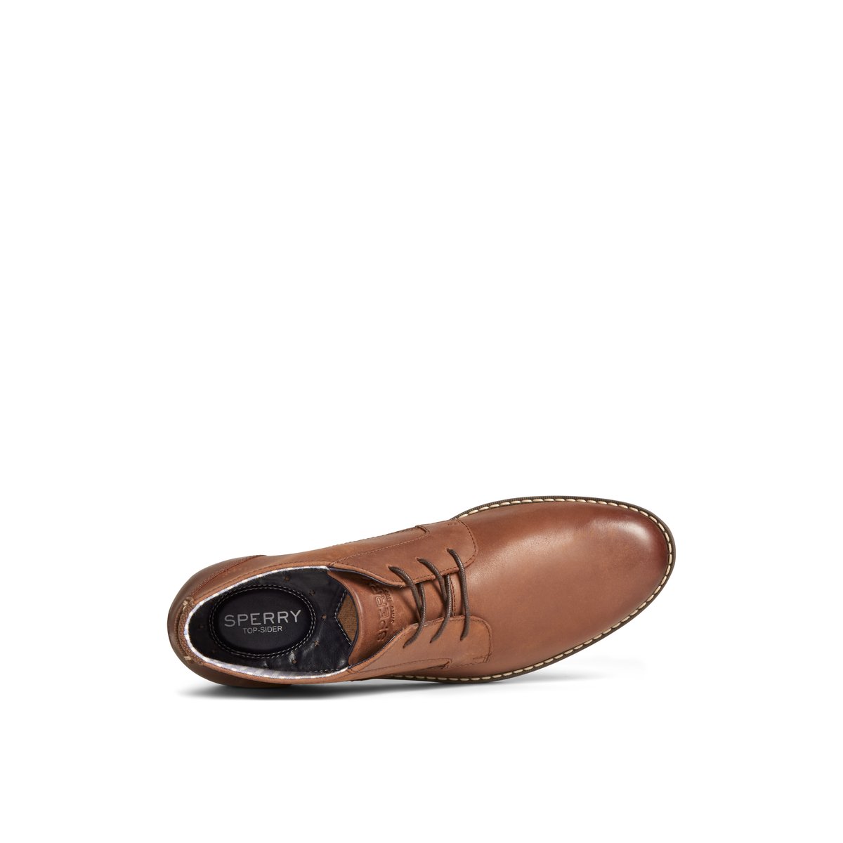 Newman Chukka Brown Leather Smooth Men s Casual Boots Sperry US