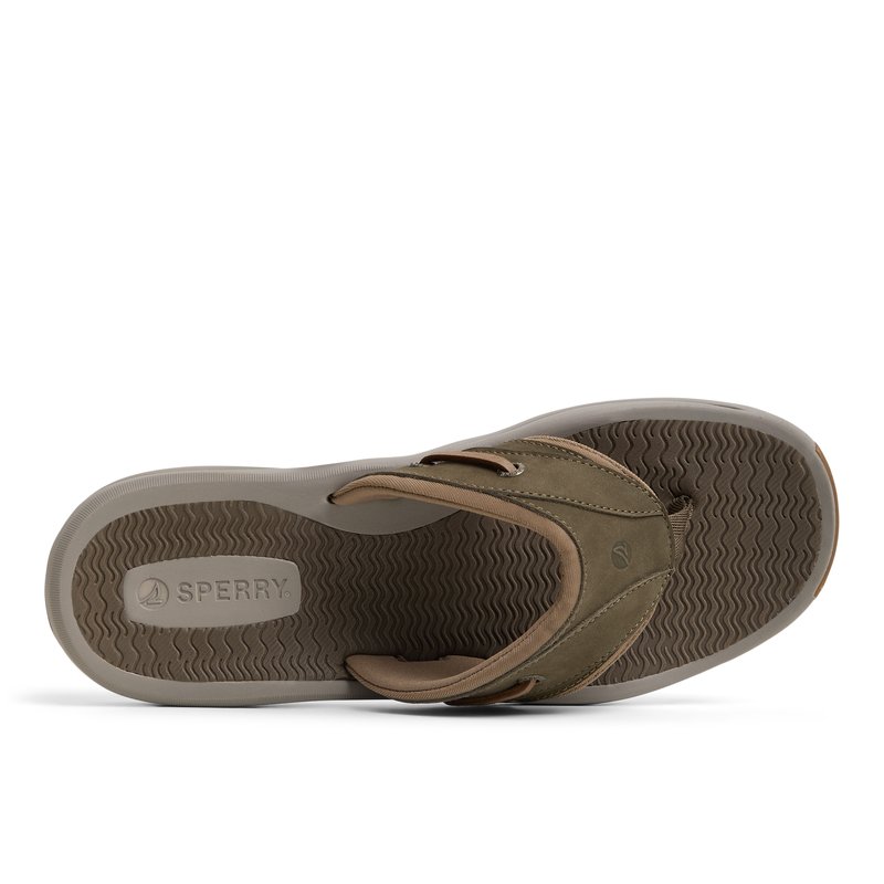 Outerbankss_mm Olive Men's Sandals | Sperry US