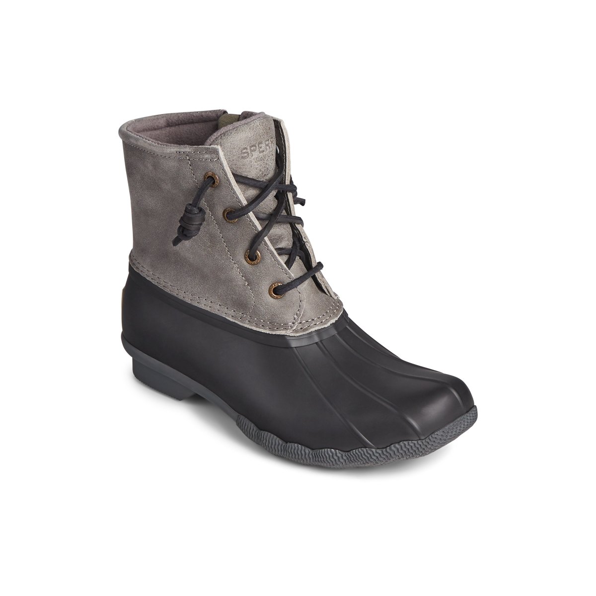 Saltwater Duck Boot Black Women s Duck Rain Boots Sperry US
