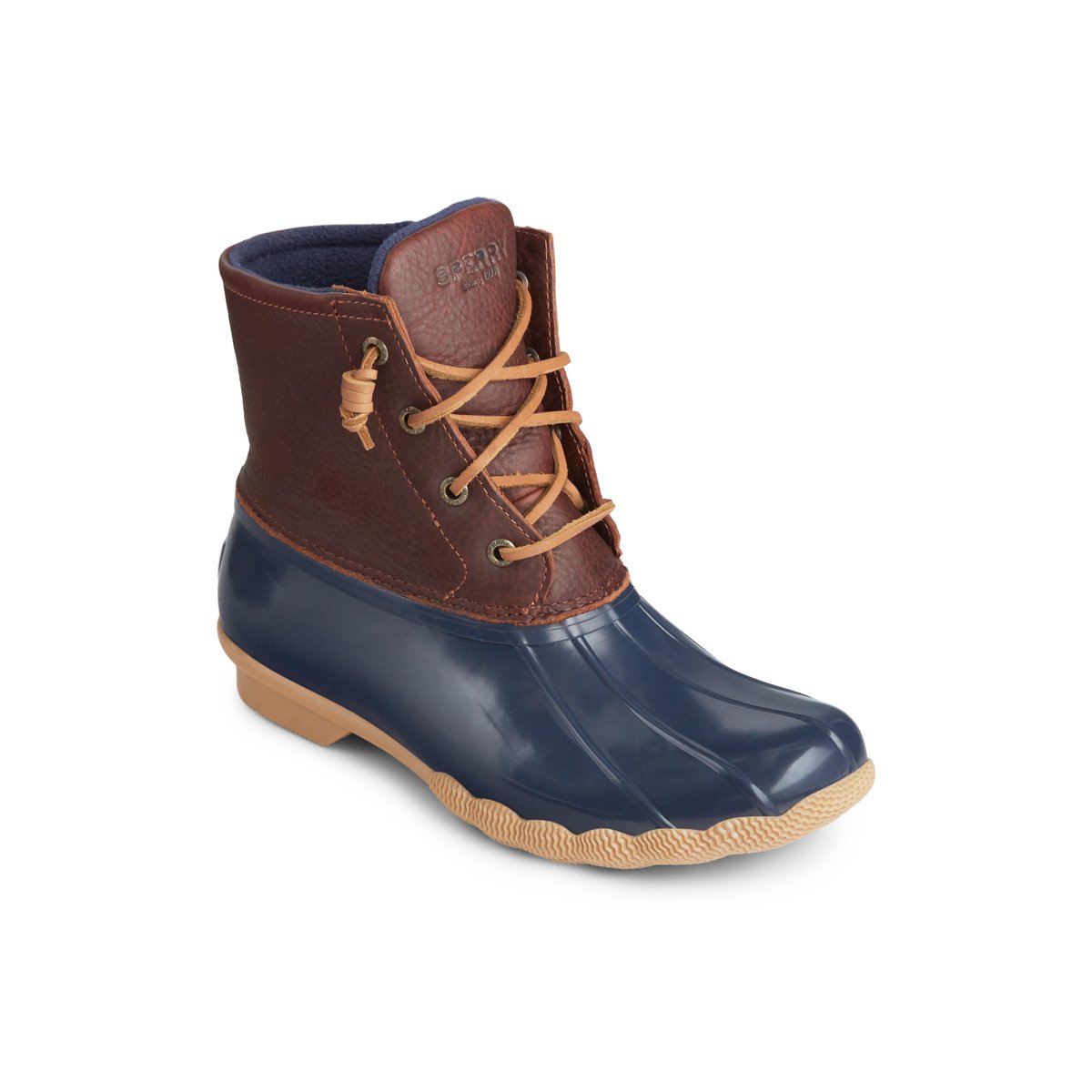 Saltwater Duck Boot Dark Beige Women s Duck Rain Boots Sperry US