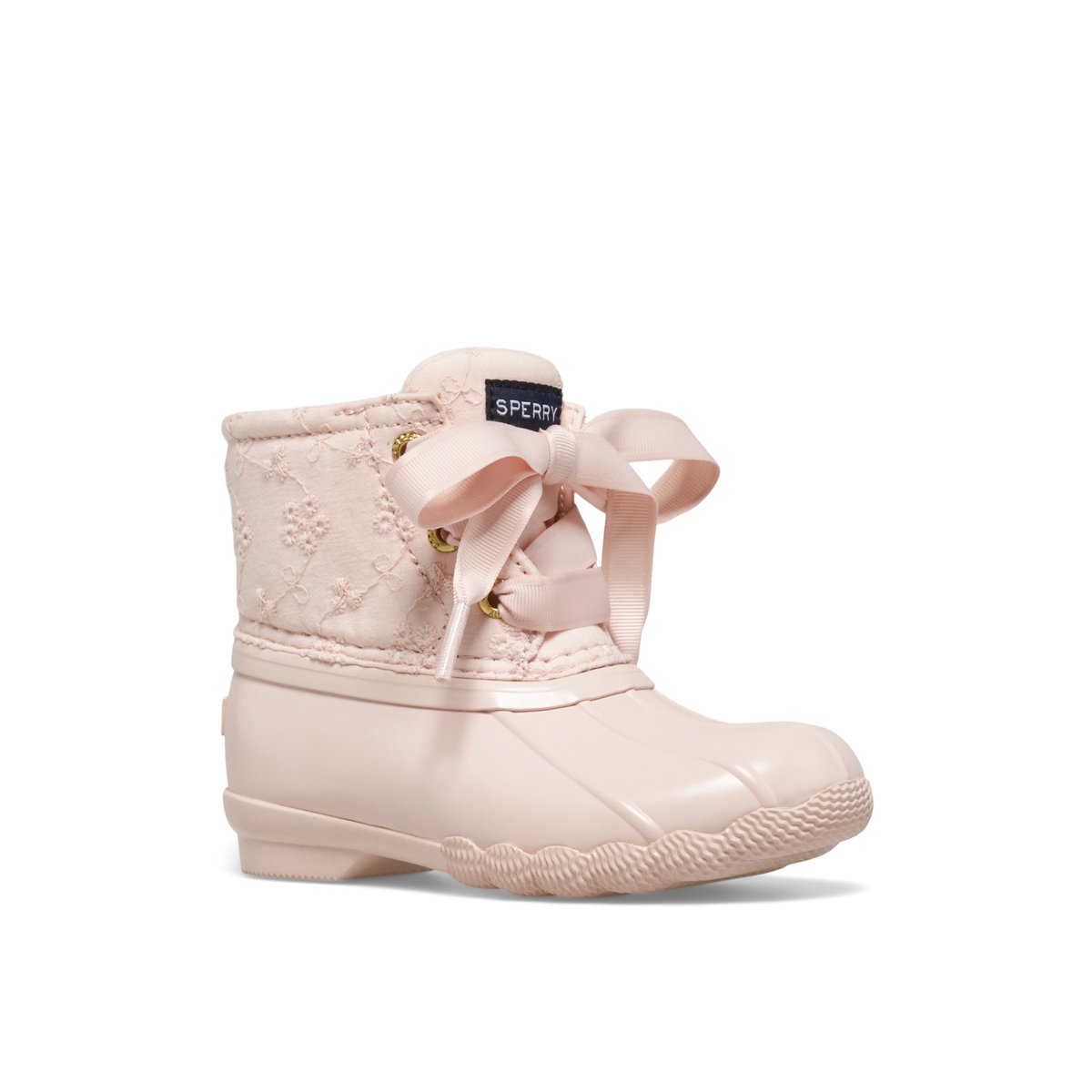 Sperry pink rain boots hot sale