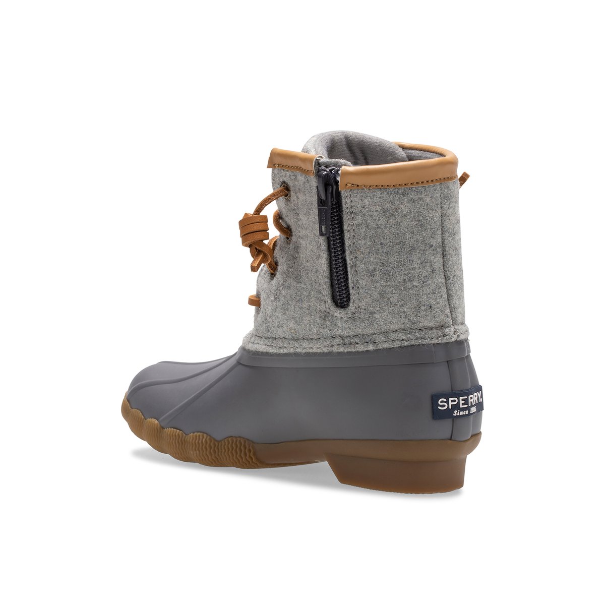 Sperry duck boots blue and grey sale