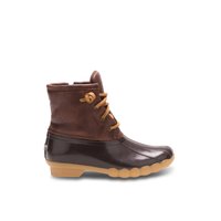 Saltwater Duck Boot Brown Kids Girls Sperry US