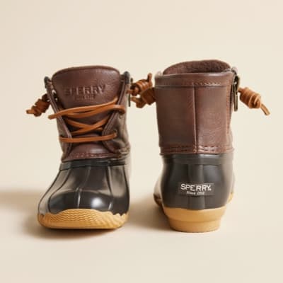 Sperry duck boots infant outlet