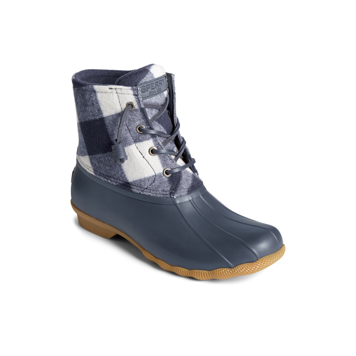 sperry duck boots women navy