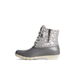 Sperry saltwater metallic grey store