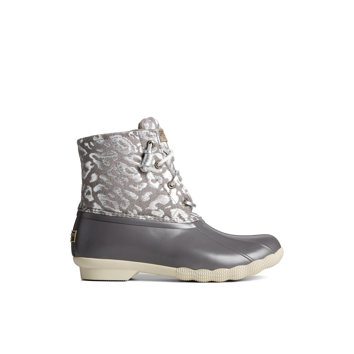Silver duck boots top