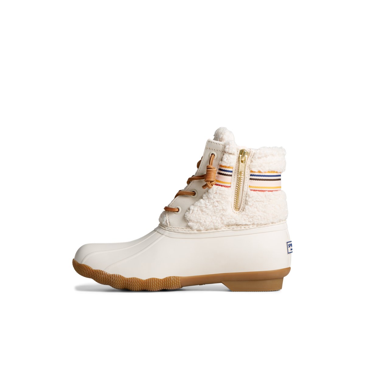 sperry saltwater ivory duck boots