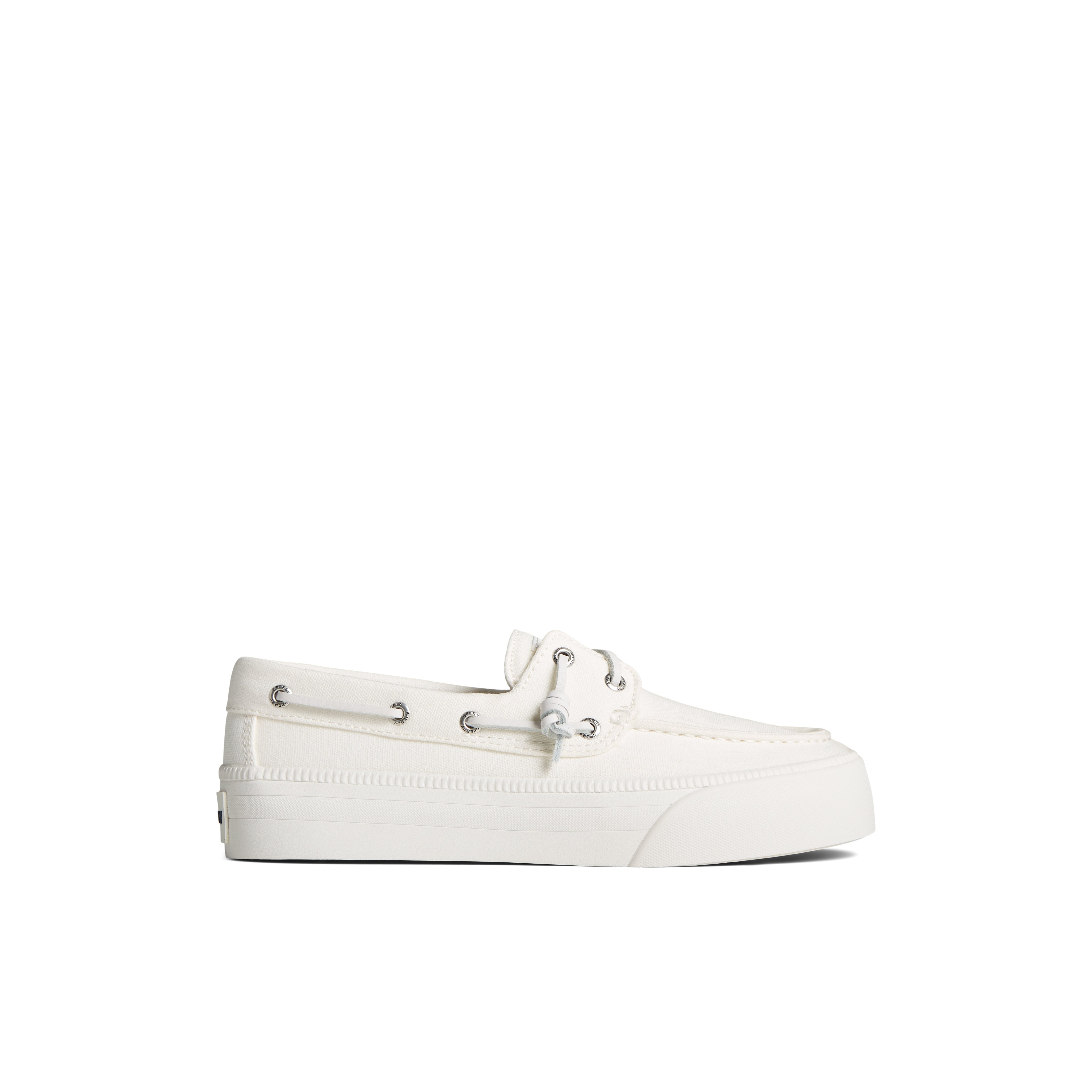 Scbaham3.0pl wm White Textile Woven Women s SeaCycled Sperry Canada