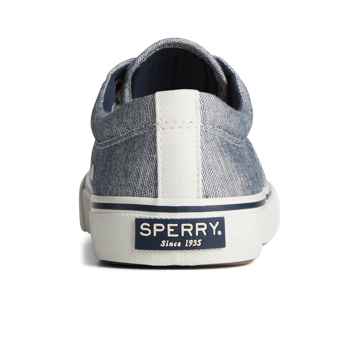Sperry halyard cvo chambray black deals