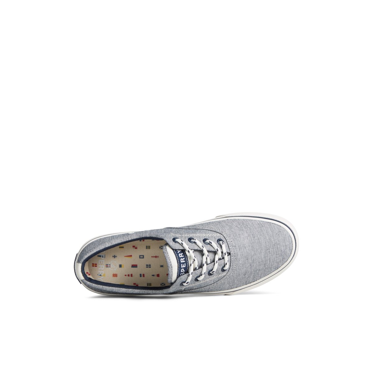 Striper II Chambray Sneaker Navy Men s Sneakers Sperry US