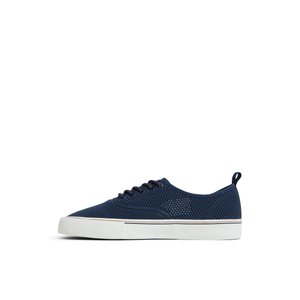 STAUD マリエタ スリフレス トレス R25S2206GS096 NVYNAVY Topsider cvo_mm Navy Textile Twill Men's Sneakers | Sperry US