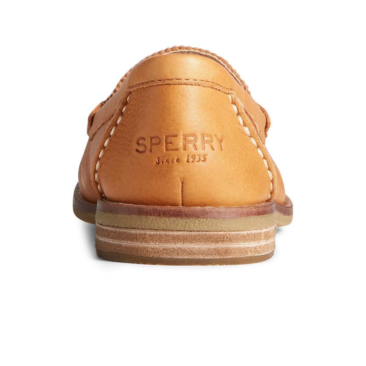 Seaport Penny Leather Loafer Medium Beige Women s Oxfords Loafers Sperry US