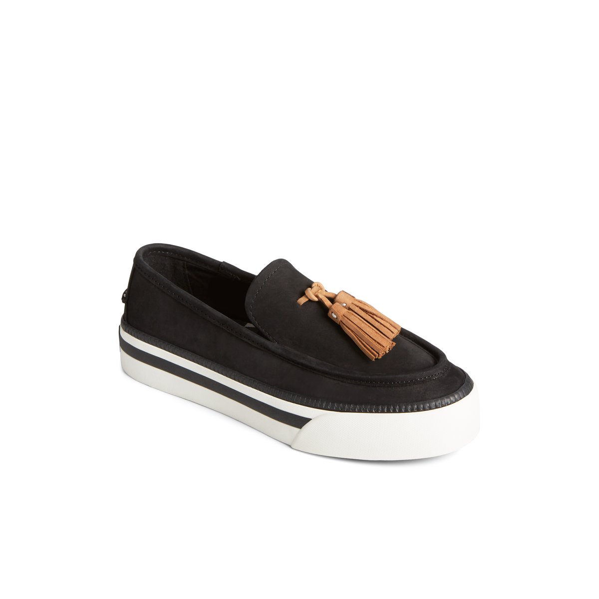 ◆ept◆ SAILOR MULE BLACK 11374255 Seasailorplt_wm Black Women's Oxfords & Loafers | Sperry US
