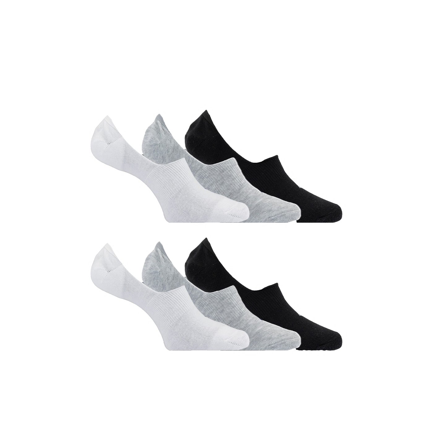 6Pack Sneaker Sock Liner Multicolor Men's Socks & Liners Sperry US