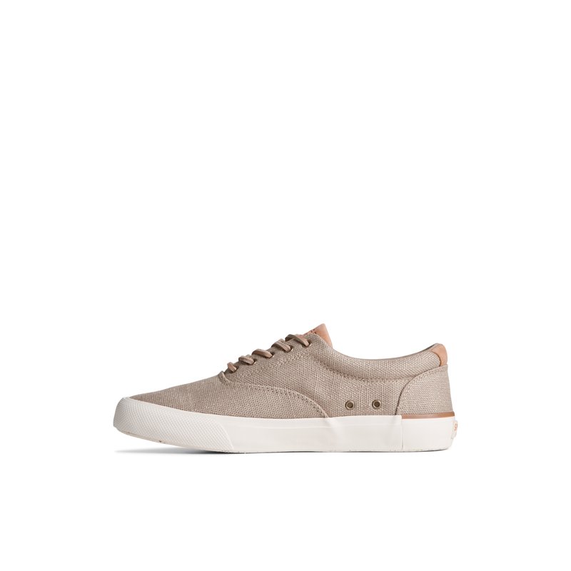 Striperiibaj mm Medium Beige Men s Sneakers Sperry Canada